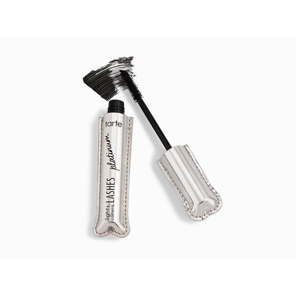Tarte Lights Camera Lashes Platinum Mascara Full Size NIB Black Serum Hybrid - Picture 1 of 14